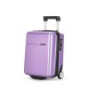 Bontour kabinový kufr 40x30x20cm, příruční zavazadlo WIZZ AIR, růžově fialová