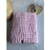 Pletená deka/ růžová