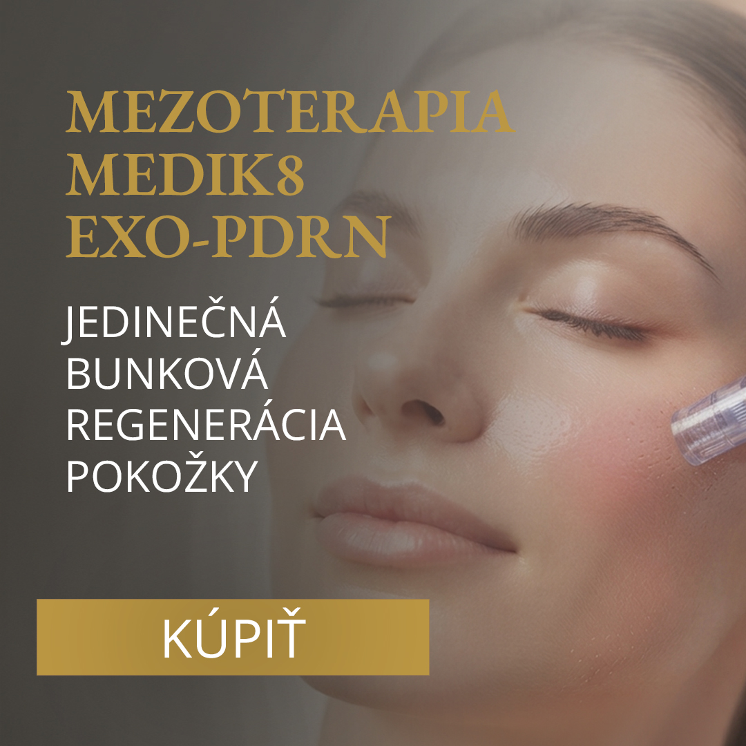 Exozómy - Medik8 mezoterapia s dermapenom