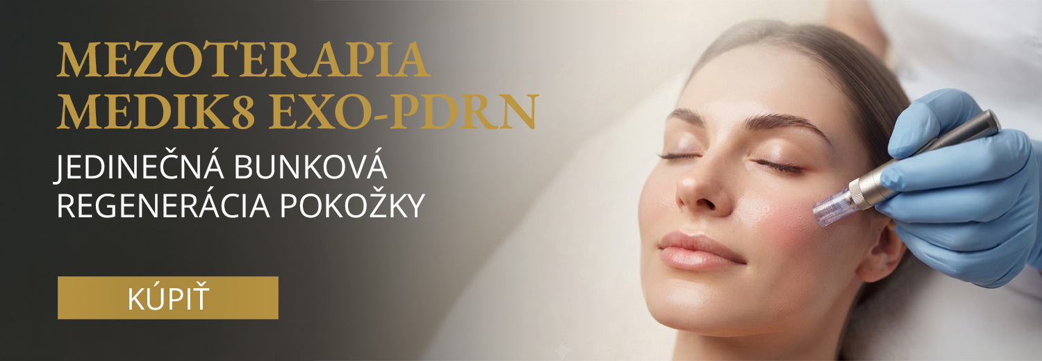 Exozómy - Medik8 mezoterapia s dermapenom