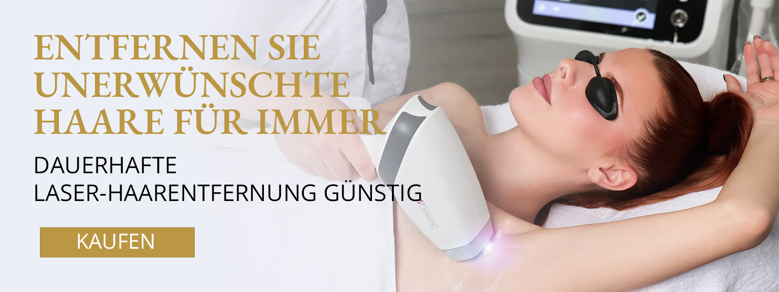 Fur immer dauerhafte laser-haarentfernung gunstig