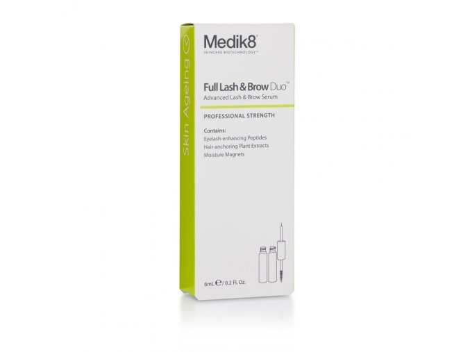 Medik8 FULL LASH & BROW DUO (2 x 3 ml) Pre plnšie, zdravšie a dlhšie riasy
