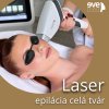 Laser epilácia celá tvár