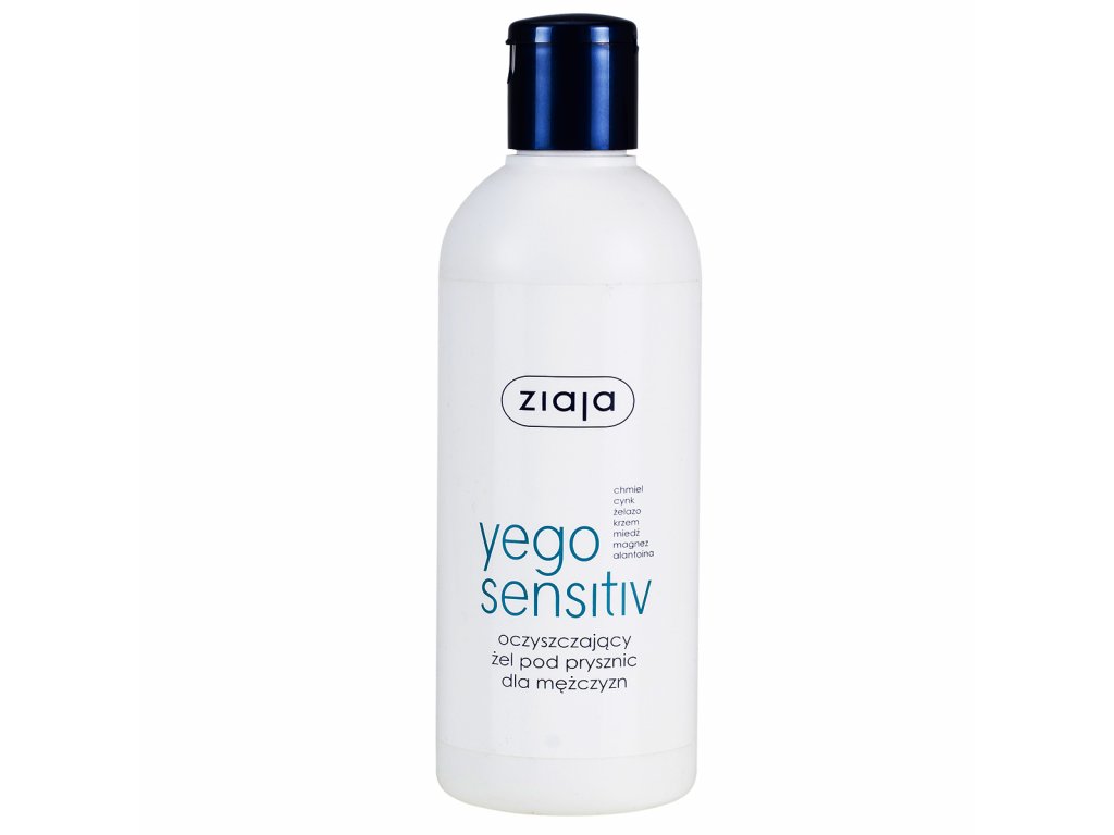 Ziaja Yego Sensitive sprchový gel pro muže | evelio.cz