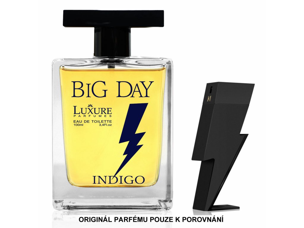 Luxure parfumes BIG DAY INDIGO toaletní voda pro muže 100 ml | evelio.cz