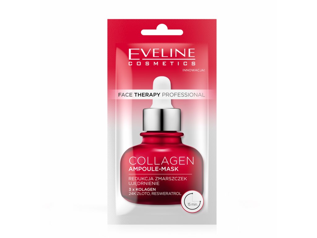 Eveline cosmetics Face Therapy Ampule - maska zpevňující a redukující vrásky | evelio.cz