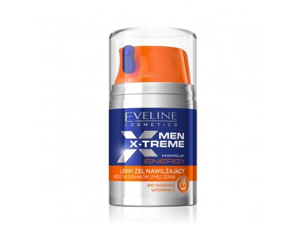 Eveline cosmetics Men X treme ENERGY Lehký hydratační gel pro muže | evelio.cz