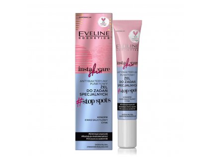 Eveline cosmetics Insta skin care antibakteriállní bodový korektor | evelio.cz