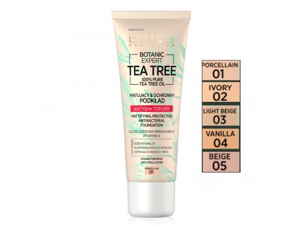 Eveline cosmetics tea tree Podkladový make up ÚVODNÍ