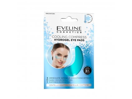 Eveline cosmetics Hydrogel eye pads Chladivý obklad 2 kusy | evelio.cz