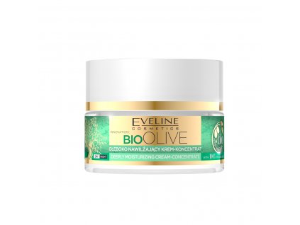 Eveline cosmetics bio OLIVE Hluboce hydratační pleťový krém 50 ml | evelio.cz