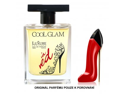 Luxure parfumes Cool Glam in RED | evelio.cz