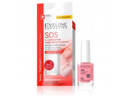 Eveline cosmetics Nail Therapy SOS nehtový kondicionér pro lamavé nehty | evelio.cz