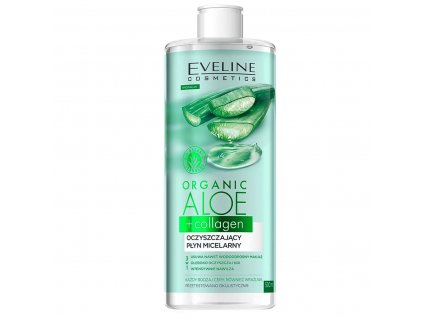 Eveline cosmetics ALOE + COLLAGEN Čistící micelární voda 500 ml| evelio.cz
