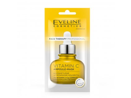 Eveline cosmetics Face Therapy Ampule - VITAMIN C rozjasnění a sjednocení tónu pleti | evelio.cz