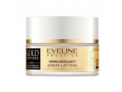 Eveline cosmetics Gold Peptides Omlazující krém-lifting 60+ | evelio.cz