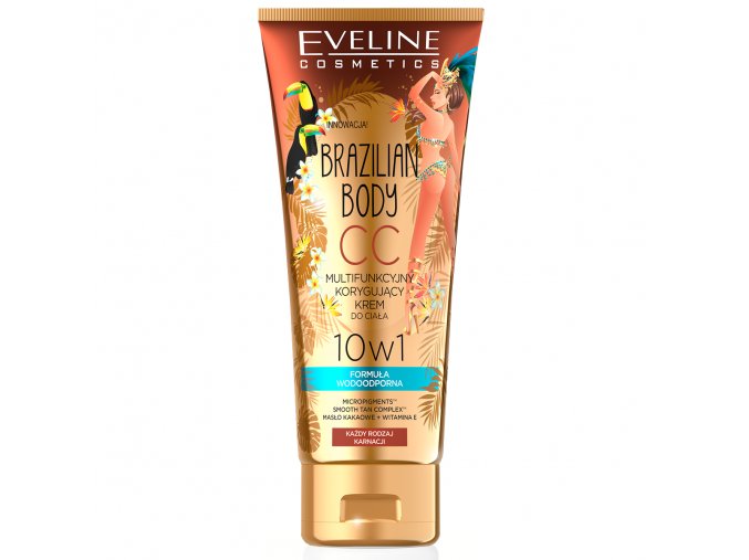 Eveline cosmetics Brazilian Body CC Multifunkční krém na tělo | evelio.cz