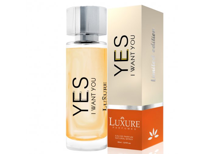 Luxure parfumes YES I WANT YOU parfémovaná voda pro ženy 30 ml | evelio.cz