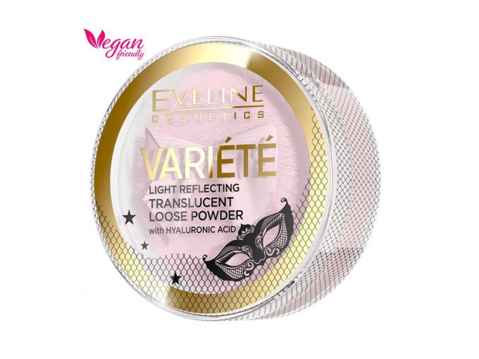 Eveline cosmetics Variété Sypký pudr s minerálními pigmenty 6 g | evelio.cz
