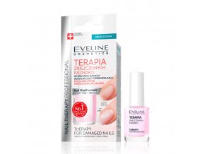 eveline cosmetics nail therapy terapie zničených nehtů