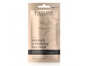 Eveline cosmetics ORGANIC GOLD intenzivně revitalizační pleťová maska 8 ml