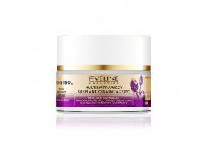 Eveline cosmetics PRO-RETINOL 100% BAKUCHIOL INTENSE Multi-repair Anti-gravitační pleťový krém 70+ | evelio.cz