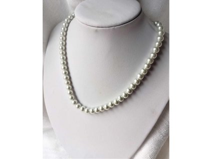 Náhrdelník - Jednoduchá šnůra perel  BDPERNAH-1 183 17