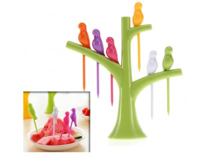Jednohubkový párty set Tree (Farba tmavo ružová)