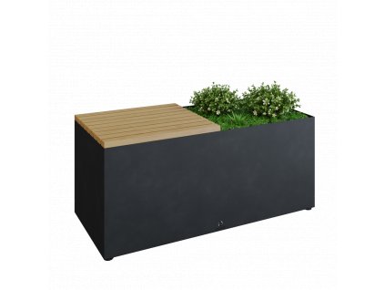 OFYR Herb Garden Bench Black