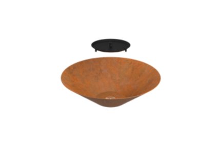 OFYR Spun Cone & Airflow Plate kit 85 Corten