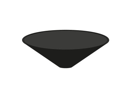 OFYR spare parts 16 SP CONE BLACK 100