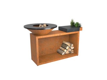 OFYR Island Corten 85 Ceramic Dark Grey