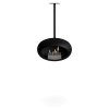 DOME SKY Black (Barva a délka závěsu Rose Gold 140 cm, Kartuš Nerez)