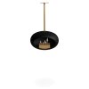 DOME SKY Black (Barva a délka závěsu Rose Gold 140 cm, Kartuš Nerez)