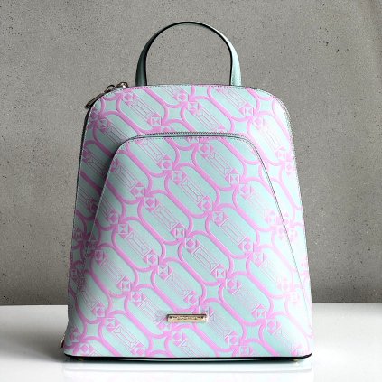 Kožený ruksak CROMIA Glam aqua