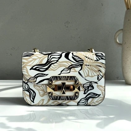 Kožená kabelka CROMIA IT Leaf