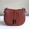 Kožená kabelka CROMIA Judy tehlová