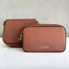 Kožená kabelka CROMIA Perla 2009 hnedá crossbody