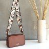 Kožená kabelka CROMIA Perla 2009 hnedá crossbody