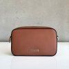 Kožená kabelka CROMIA Perla 2009 hnedá crossbody