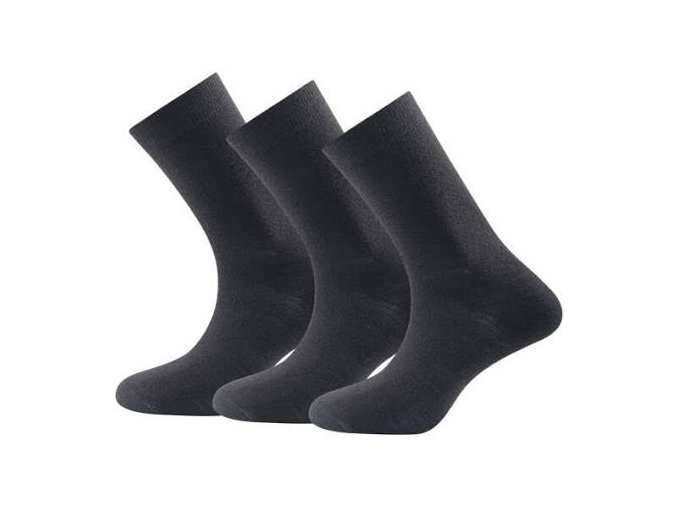 devold medium socks 3ks černé