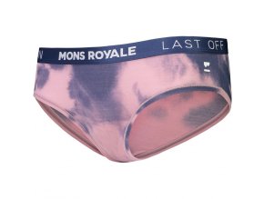 MONS ROYALE.22J merino kalhotky FOLO BRIEF denim tie dye