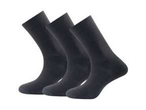 devold medium socks 3ks černé