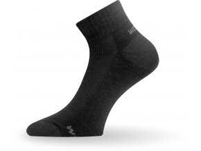 Lasting ponožky z merino vlny WDL černé