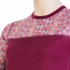 Sensor Merino Impress, dámské merino triko, dlouhý rukáv, lilla