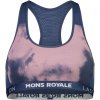 MONS ROYALE.22J merino podprsenka SIERRA SPORTS BRA denim tie dye