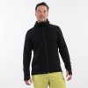 Bergans Ulstein Wool Hood Jacket pánská merino mikina s kapucí Black