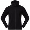 Bergans Ulstein Wool Hood Jacket pánská merino mikina s kapucí Black