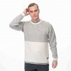 Bergans Alvdal Wool Jumper Man Vanilla White / Solid Dark Grey pánský merino svetr