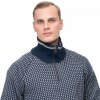 Bergans Alvdal Wool Half Zip pánský merino svetr Navy Blue/Vanilla White